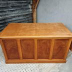 Vintage Bureau Eikenhout 80 X 150 Cm thumbnail 12