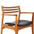 Set 5 + 1 Deense Vintage Eetkamerstoelen Stoelen thumbnail 15
