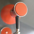 Vintage Stilux Milano Bureaulamp Oranjebruin Made In Italy thumbnail 10