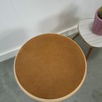 Space Age Tulip Kruk Beige Nr. 5 Vintage thumbnail 8