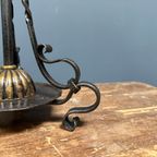Set Van Twee Engelse Arts & Crafts Tafellampen thumbnail 10