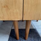 Set Of 2 1960S Nightstands With Glass Top thumbnail 7