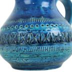 Blauwe Bitossi Vaas Oorvaas Rimini Blue Aldo Londi Design Sixties thumbnail 6