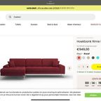 !!actie!! Naduvi Hoekbank Rime Links thumbnail 6