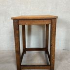 Brutalist Bijzet- Of Plantentafel – Eik thumbnail 4
