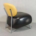 Postmodern Design Leren Fauteuil thumbnail 7