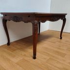 Vintage Antieke Landelijke Eettafel Eetkamertafel Tafel Uitschuifbaar 508 thumbnail 6
