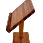 Vintage Grenenhouten Boekenstandaard / Magazine Jaren 70 thumbnail 13