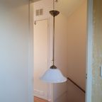 Vintage - Hanglamp - Plafondlamp - Uitschuifbare Stang -glas thumbnail 11