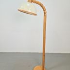 Vintage Steinhauer Scandinavisch Pin Houten Vloerlamp ’70 thumbnail 7