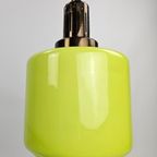 Groene Glazen Hanglamp Uit Italië, Meerdere Te Koop thumbnail 4