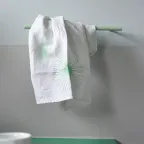 Kleur Papieren Handdoekhouder Van Staal, Zwart Gepoedercoat thumbnail 5