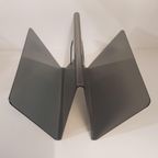 Vintage Lectuurbak Van Smoked Perspex 1970 thumbnail 7
