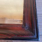 Frans Gehout Spiegeltje 43x37 Cm Antiek thumbnail 5