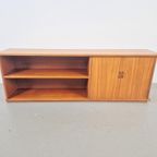 Vintage Teak Dressoir Sideboard Scandanivisch Boekenkast '60 thumbnail 2