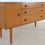 Vintage Tv Meubel Dressoir Schreiber Sideboard Kast 'widdop' | 137.5 Cm thumbnail 4