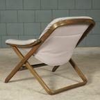 Midcentury Fauteuil Met Hocker – Göte Möbler Nässjö (G-Möbel) – Jaren 80 thumbnail 17