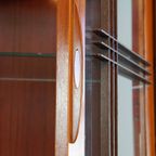 Prachtige Schuitema Art Deco Vitrinekast Met Verlichting Uit De Decoforma Serie thumbnail 14