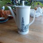 Thee/koffiepot Van Villeroy& Boch Met Opdruk Van Westertoren En Montelbaanstoren thumbnail 7