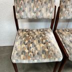 Vier Zeldzame Vintage Eetkamerstoelen, Model 641p, Rudolf Glatzel Voor Thonet thumbnail 16