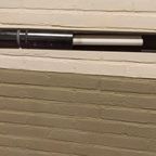 Vintage 1980s Postmodern Tube Metalen Vloerlamp thumbnail 4