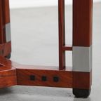Mooie Ronde Schuitema Bijzet/salontafel Uit De Decoforma Serie In Art Deco Stijl thumbnail 5