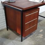 Vintage Bureau Werkbureau Lessenaar Buro Werkplek thumbnail 3