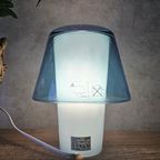 Ikea Gavik Glazen Blauwe Lamp thumbnail 7