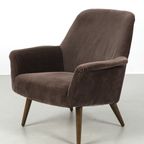 Vintage Velours Fauteuil 59621 A thumbnail 2