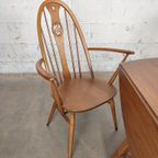 Vintage Ercol Hangoortafel Met Stoelen thumbnail 8