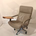 Rare Version Of The F-141 Swivel Chair By Geoffrey Harcourt For Artifort, 1970S thumbnail 3