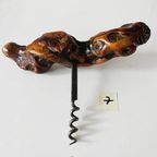 Vintage Franse Bernard Siret Kurkentrekker 7 Wortelhout Wijnstok 1930’s thumbnail 6