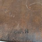 Set Van 6 Engelse Antieke Boerderij Eetkamerstoelen - 19E-Eeuwse Bullseye-Rug thumbnail 13