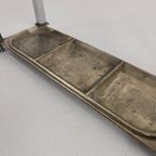Chromen Art Deco Paraplu/Wandelstokstandaard – Klein Model thumbnail 4