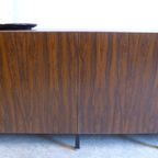 Mooie Vintage Palissander Lowboard Tv Kast Dressoir 249 Cm thumbnail 5
