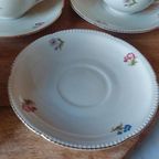 7 Delig Jaren 40 Servies Van <<<brand>>>, Heel Dun Porselein thumbnail 2