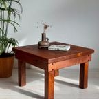 Vintage Brutalist Bijzettafel / Salontafel Jaren 70 thumbnail 2