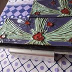 Vintage Keramiek Set: Deurgreep En Plaquette thumbnail 6