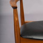Deens Design Vintage Bureaustoel / Eetkamerstoel By Arne Wahl Iversen, 1950s thumbnail 13