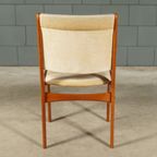 Midcentury Teakhouten Eetkamerset – Tafel – 4 Stoelen thumbnail 14