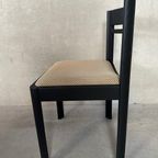 6X Vintage 1970’S Brutalist Eetkamerstoelen thumbnail 12