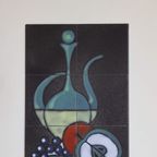 Ceramic Tile Tableau By Capra Italy 1960S thumbnail 5