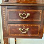 Antiek Secretaire 19E Eeuws thumbnail 6