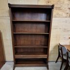 F De Puydt Antieke Boekenkast Volhout Vintage Kast thumbnail 2
