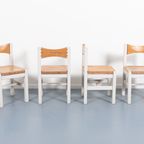 Set Of 4 Ilmari Tapiovaara Hongisto Chairs / Eetkamerstoelen / Stoel By Laukaan Puu 1960’s thumbnail 3