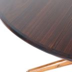 dyrlund Palissander Ronde 2x Verlengbare Tafel Eettafel Deens Vintage thumbnail 9