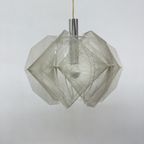 Paul Secon For Sompex Clear Wire Hanging Lamp , 1970S Germany thumbnail 16