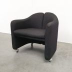 Vintage Eugenio Gerli Tecno "142" Fauteuils, Jaren 60, Italië Mobiel thumbnail 4