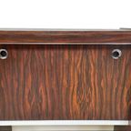 Vintage Highboard Wandmeubel Jaren 60 Rosewood Fineer thumbnail 8