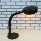 Vintage Grote Bruine Bureaulamp thumbnail 2